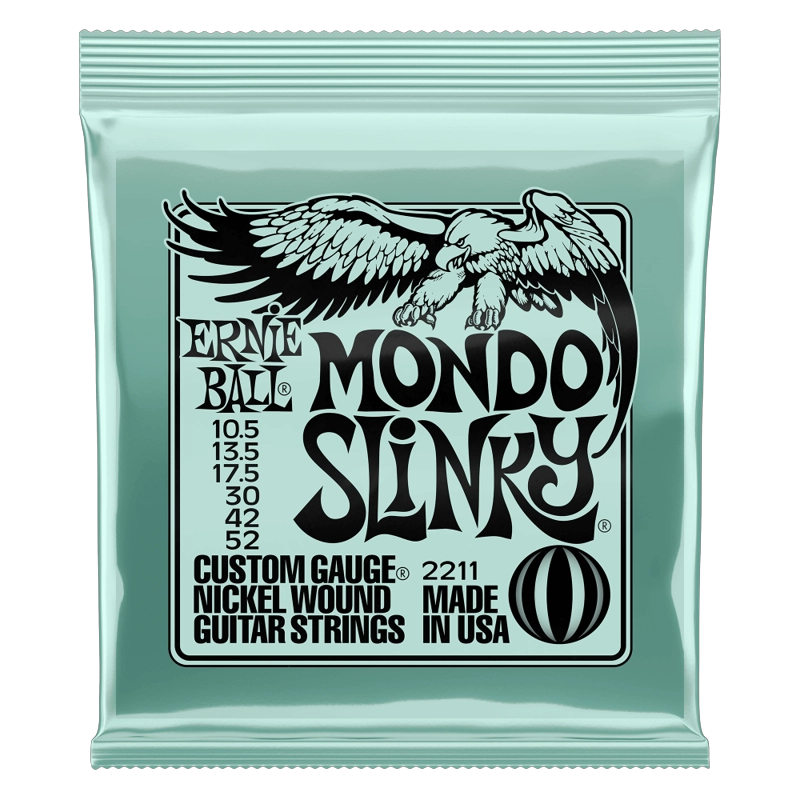 SET DE CUERDAS ERNIE BALL MONDO SLINKY 10.5 – 52 - 1
