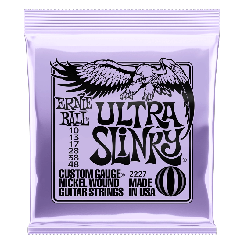 SET DE CUERDAS ERNIE BALL ULTRA SLINKY 10 – 48 - 1