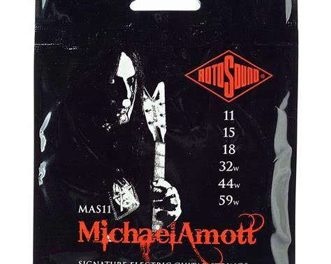 PACK ROTOSOUND DE CUERDAS DE GUITARRA ELÉCTRICA MAS11 MICHAEL AMOTT - 1