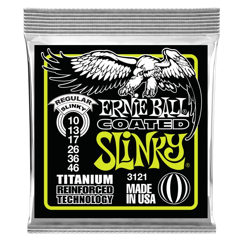 SET DE CUERDAS ERNIE BALL SLINKY TITANIUM 10 - 46 - 1