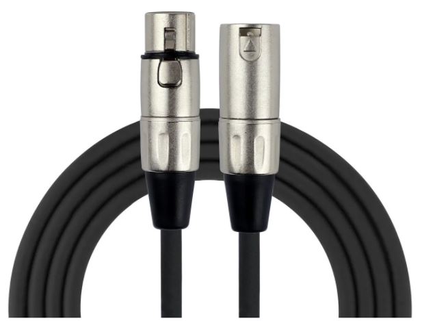 CABLE KIRLIN PACK 4 MICRÓFONO SERIE C XLR 3M MPC4-280-3 - 2