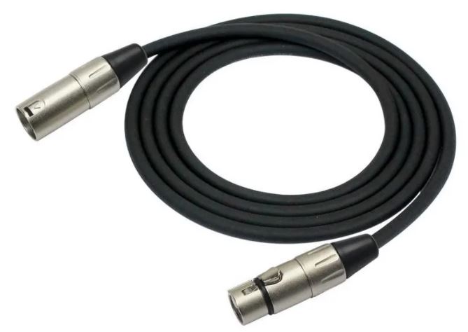CABLE KIRLIN PACK 4 MICRÓFONO SERIE C XLR6M MPC4-280-6 - 2
