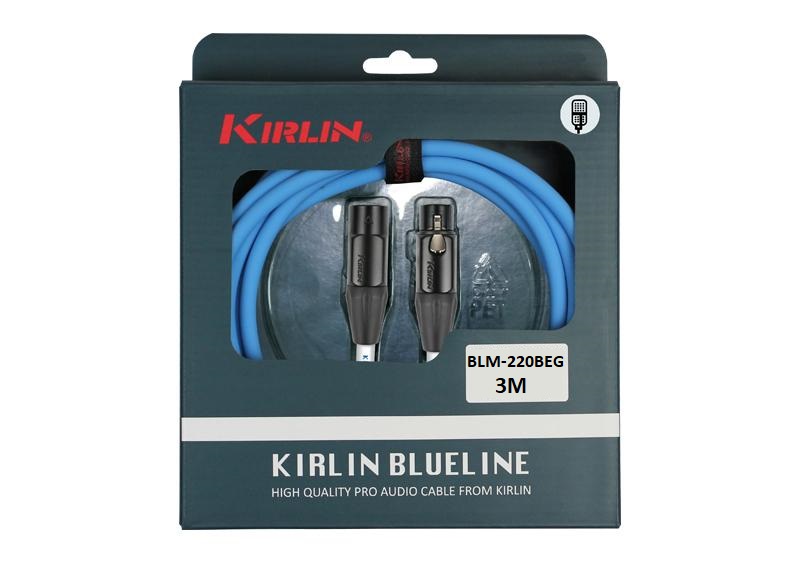 CABLE KIRLIN MICRÓFONO BLUE-LINE XLR 3M BLM-220-BEG - 4