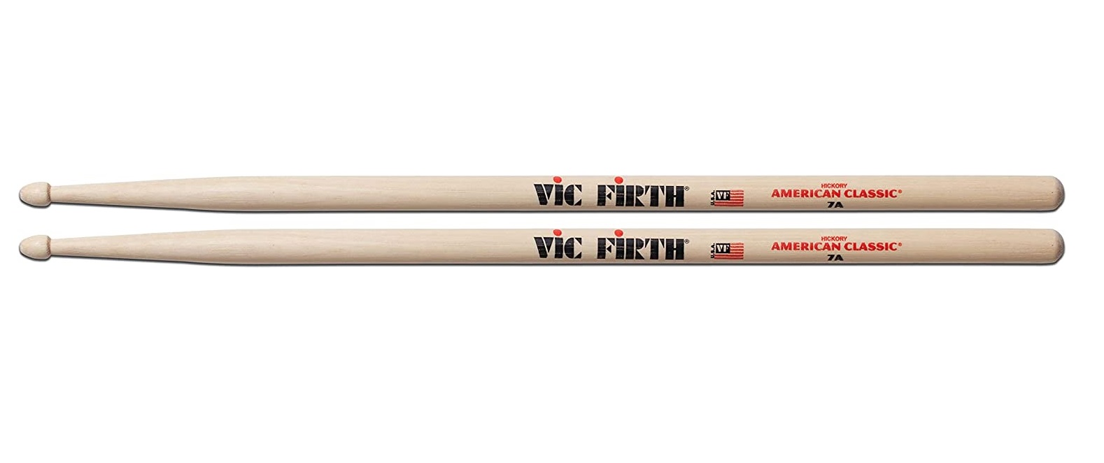 BAQUETA VIC FIRTH 7A AMERICAN CLASSIC PUNTA MADERA - 1