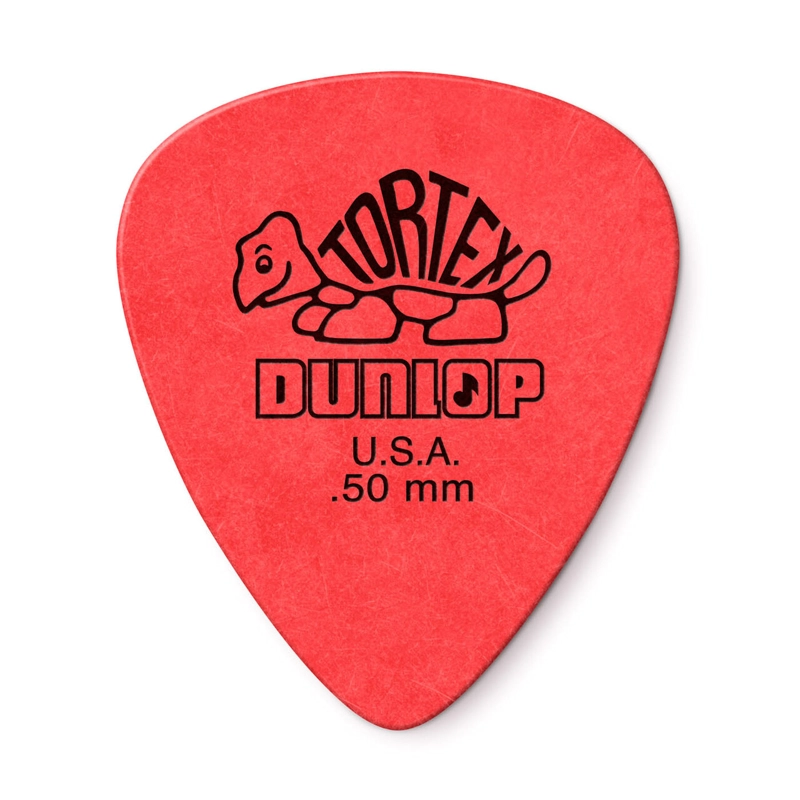 UÑETAS DUNLOP 418 TORTEX STANDARD 0.50 PACK 12UN - 1