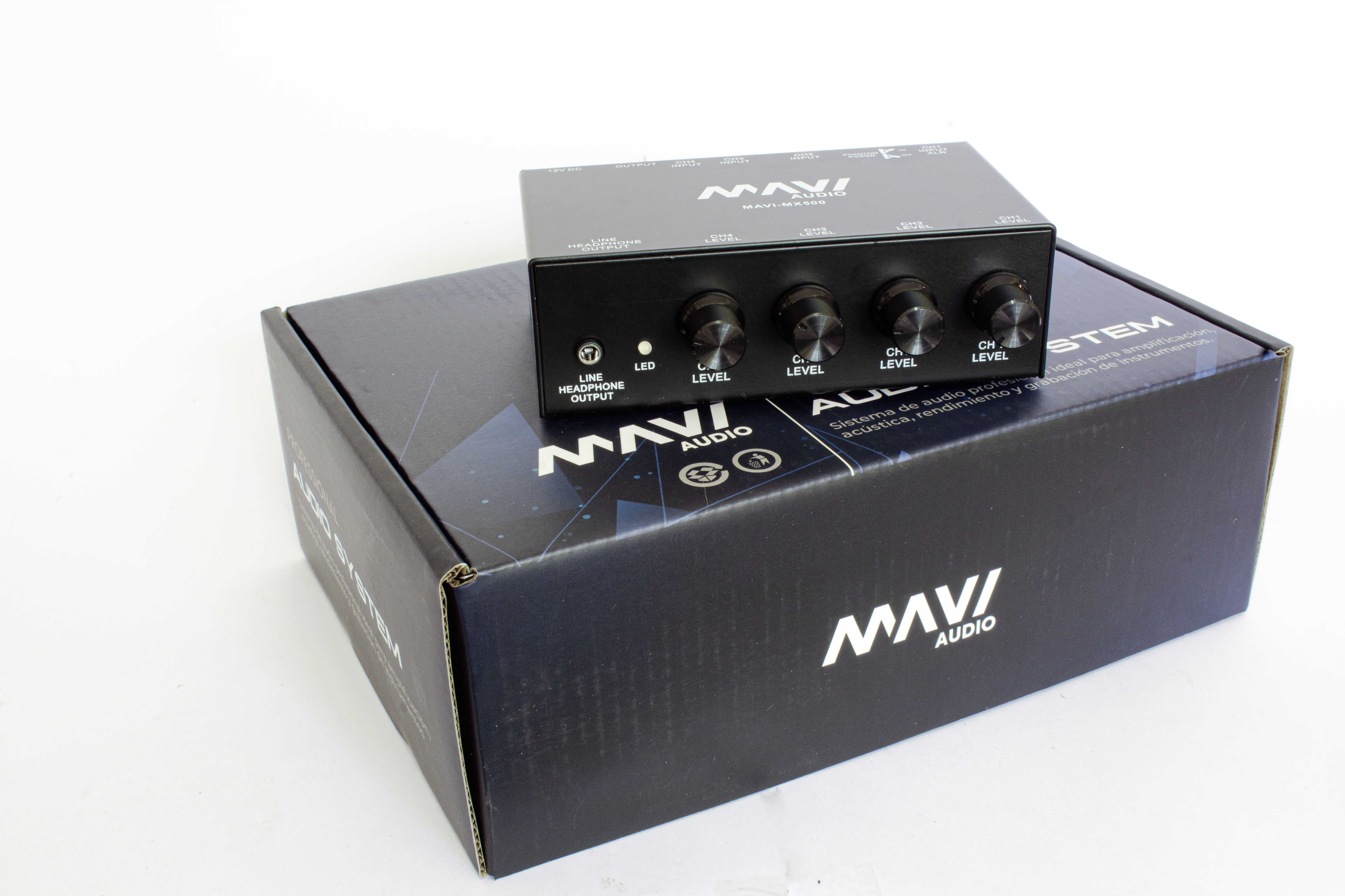 MEZCLADOR DE LINEA ESTEREO MAVI MX500 - 3