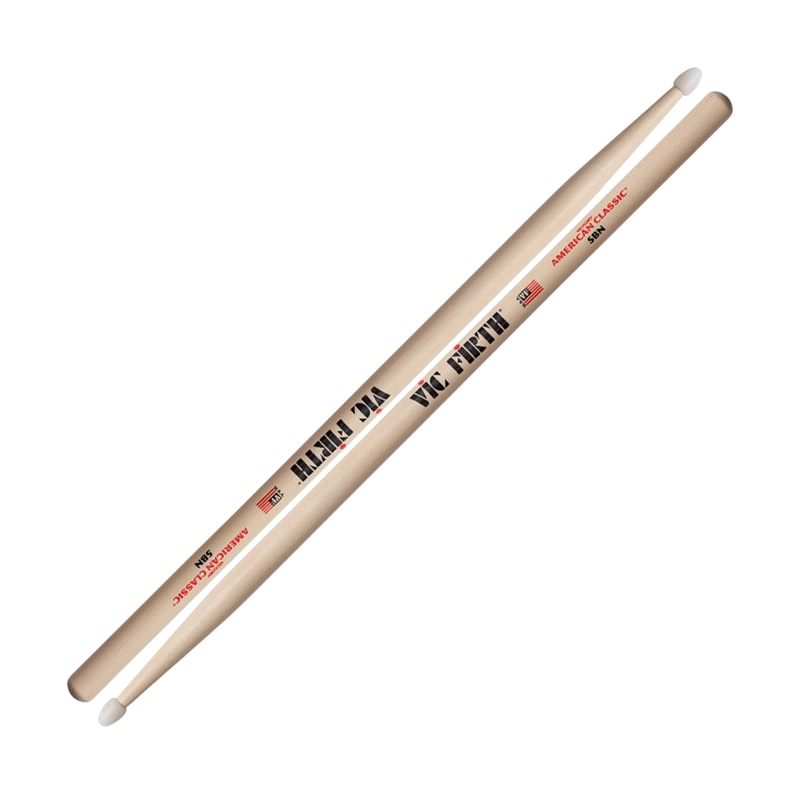 BAQUETAS VIC FIRTH 5B AMERICAN CLASSIC PUNTA DE NYLON - 2