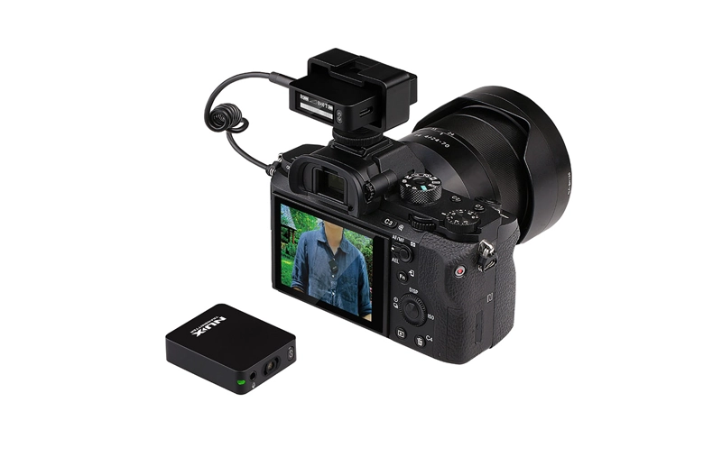 SISTEMA DE MICRÓFONO INALÁMBRICO NUX B-10 PARA CAMARAS - 4