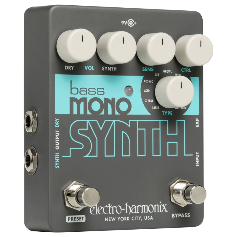 PEDAL SINTETIZADOR DE BAJO MONO SYNTH ELECTRO HARMONIX - 2