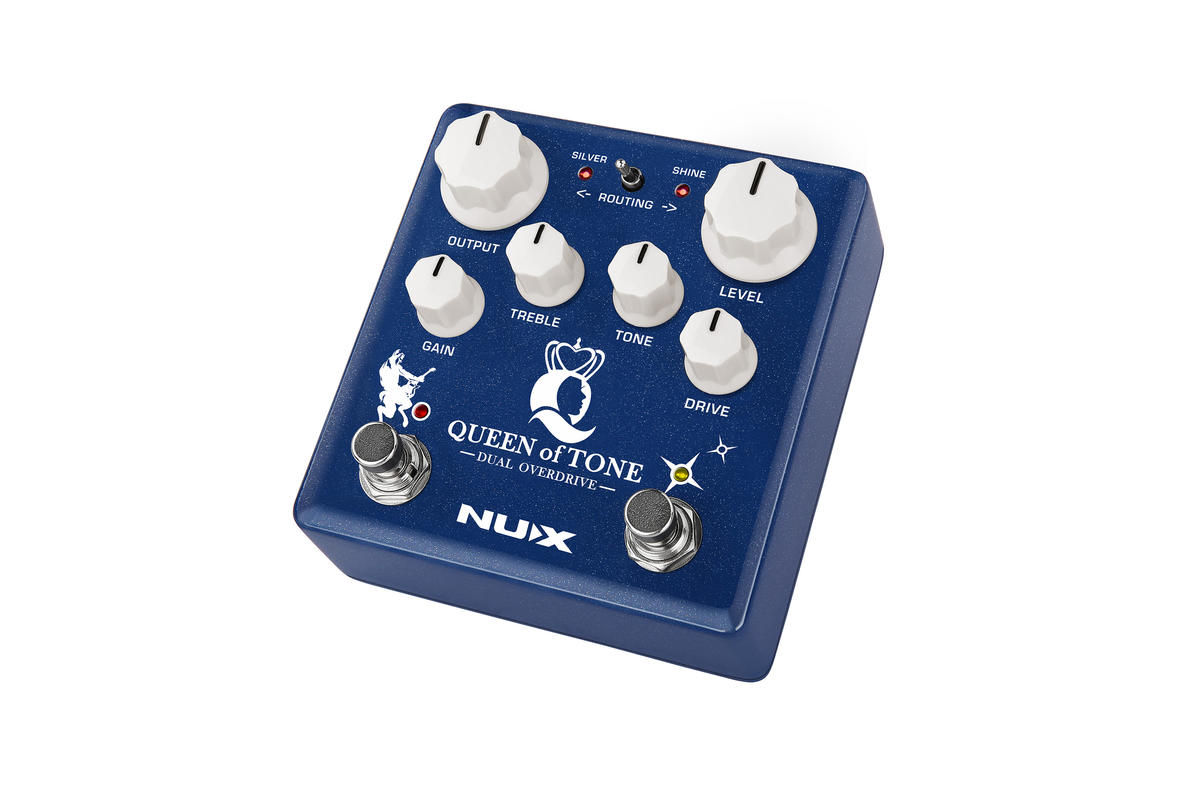 PEDAL DE EFECTO OVERDRIVE DUAL NUX ACE OF TONE NDO-6 - 2