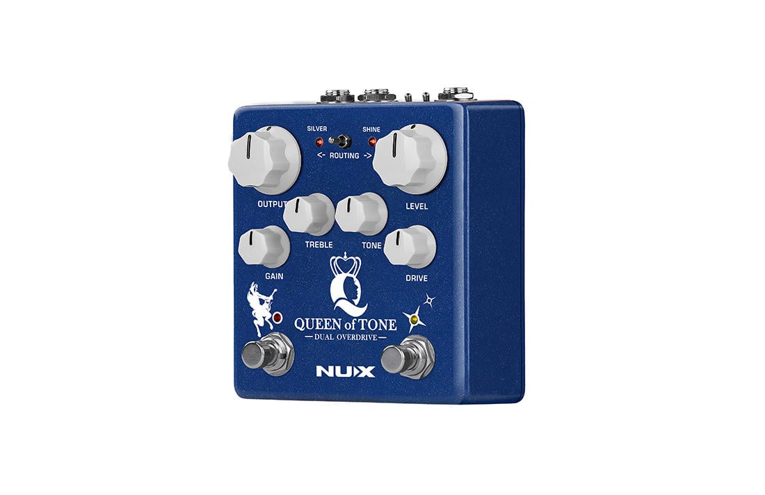 PEDAL DE EFECTO OVERDRIVE DUAL NUX ACE OF TONE NDO-6 - 5