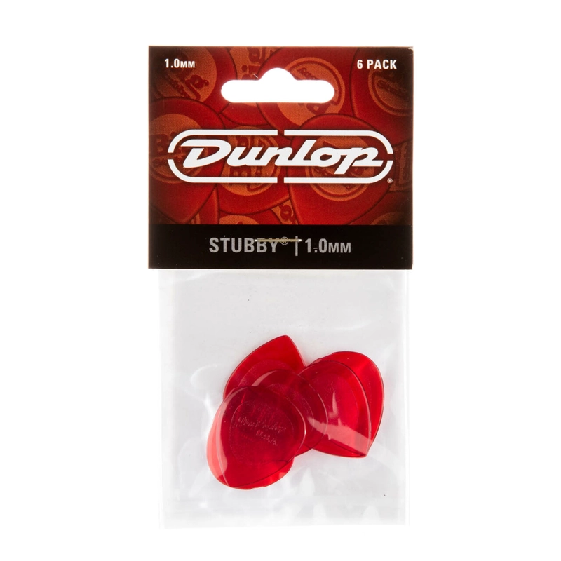 UÑETAS DUNLOP 474 STUBBY JAZZ DE 1.0MM PACK 6UN - 2