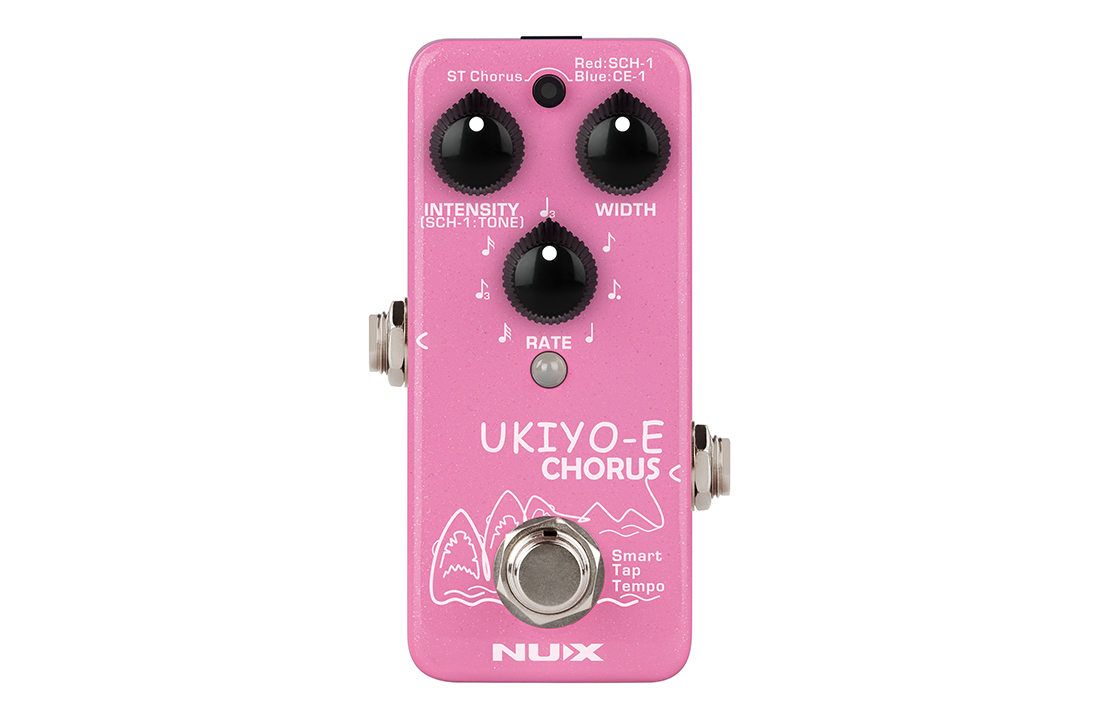 PEDAL DE EFECTO NUX CHORUS PARA GUITARRA ELÉCTRICA UKIYO-E NCH-4 - 1