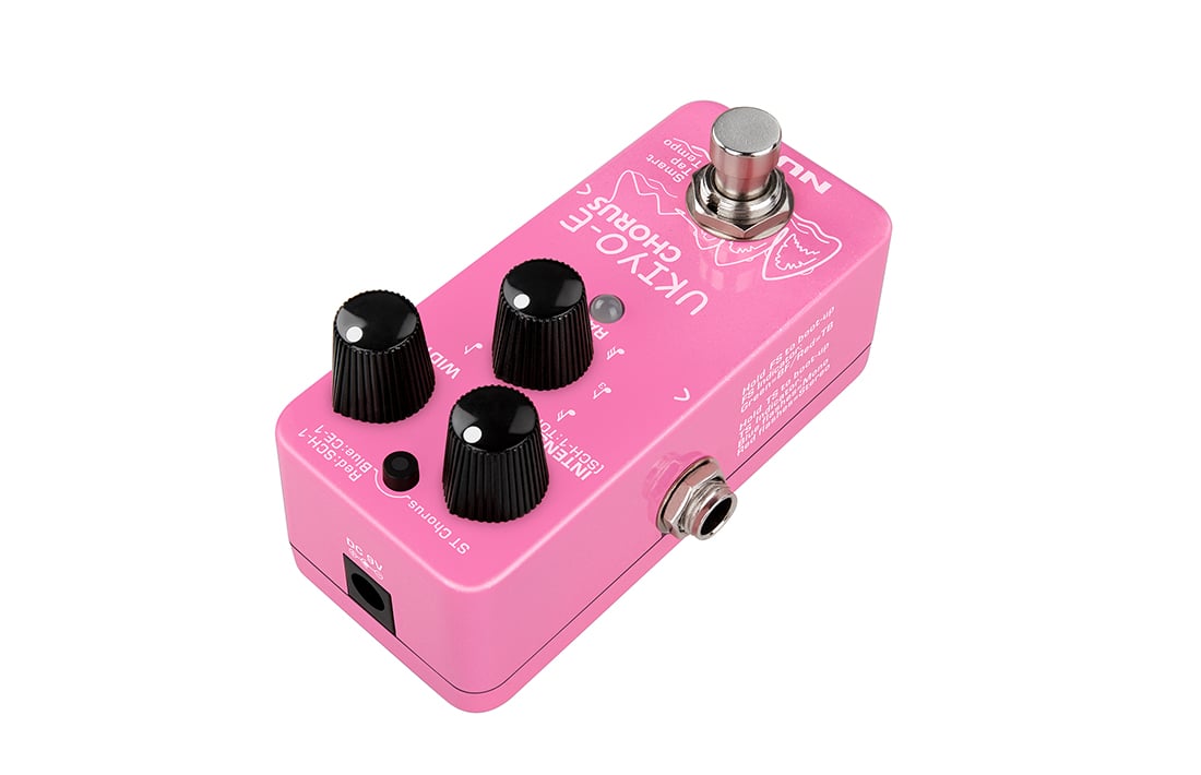 PEDAL DE EFECTO NUX CHORUS PARA GUITARRA ELÉCTRICA UKIYO-E NCH-4 - 3