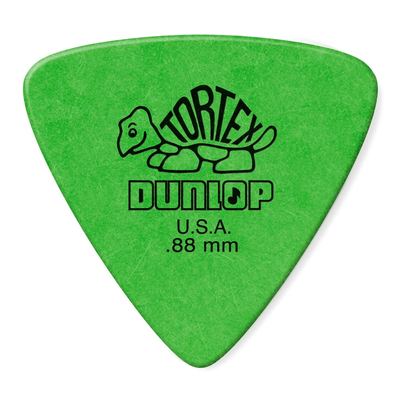 UÑETAS DUNLOP TORTEX 431 TRIANGULARES 0.88MM PACK 6UN - 1