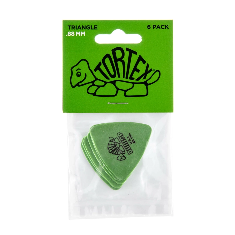 UÑETAS DUNLOP TORTEX 431 TRIANGULARES 0.88MM PACK 6UN - 3