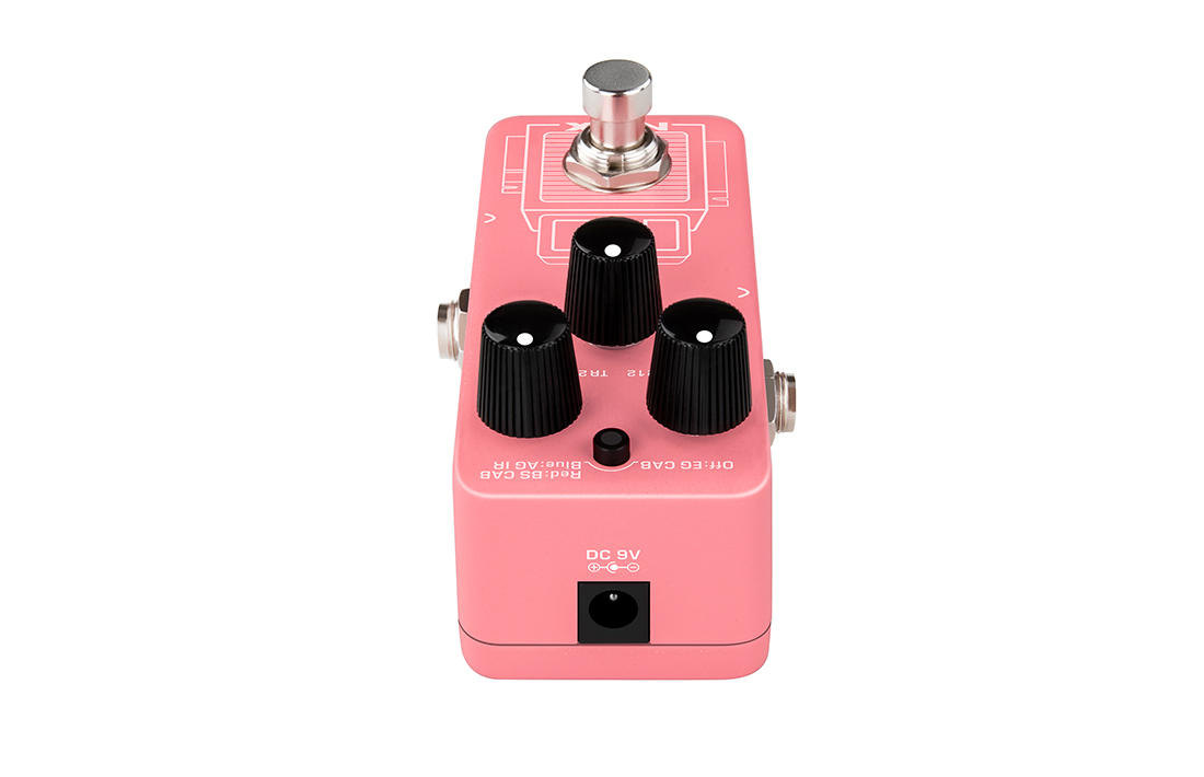 PEDAL NUX SIMULADOR DE AMPLIFICADOR PARA GUITARRA PULSE NSS-4 - 5