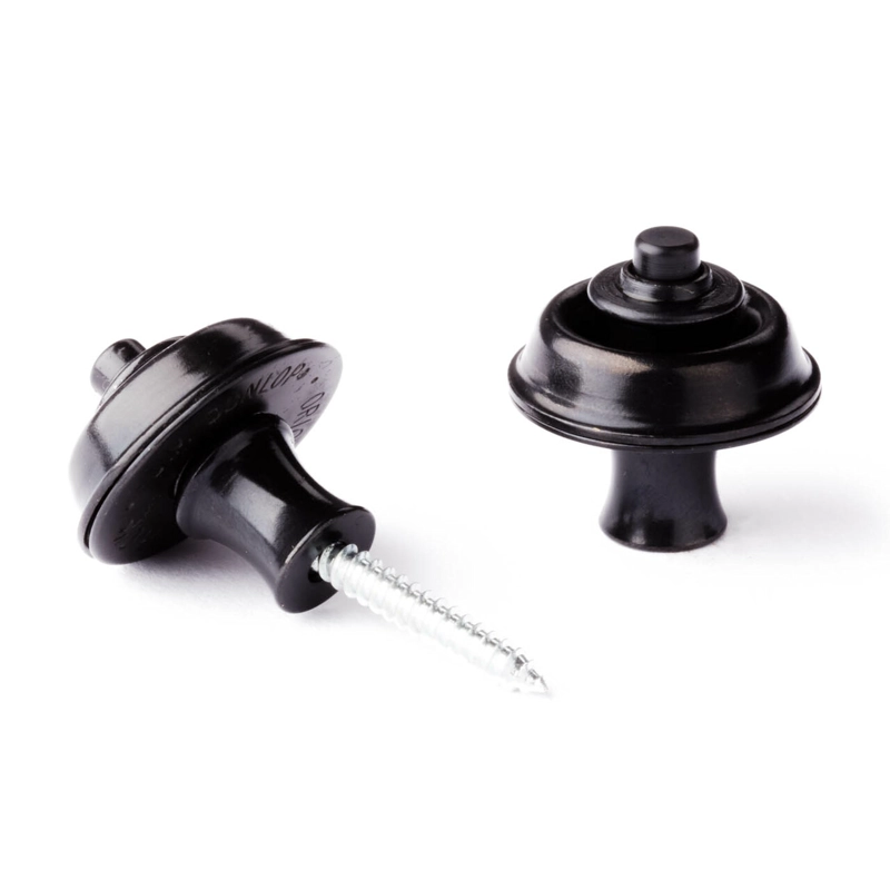 STRAPLOCK DUNLOP BLACK OXIDEL SLS1103BK - 1