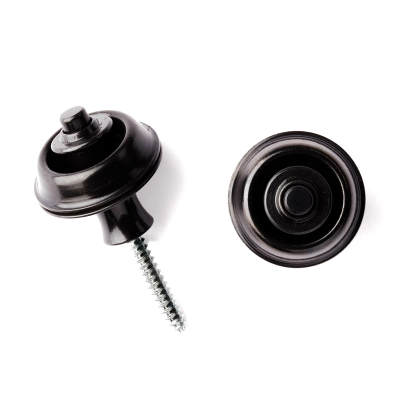 STRAPLOCK DUNLOP BLACK OXIDEL SLS1103BK - 2