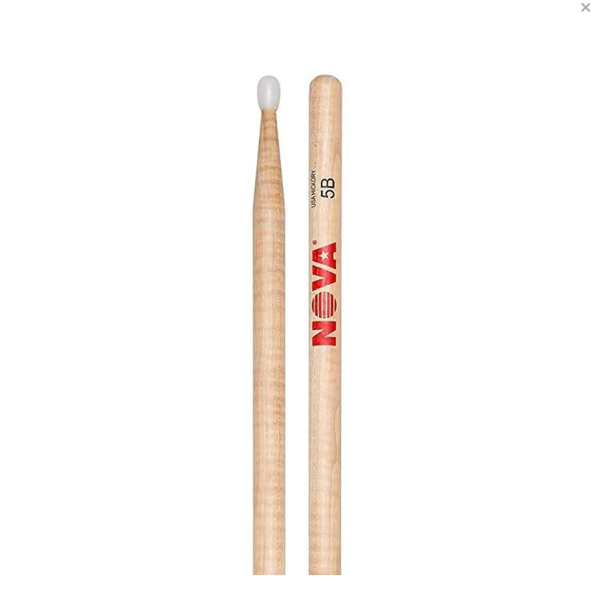 BAQUETA VIC FIRTH 5B NOVA PUNTA NYLON - 1