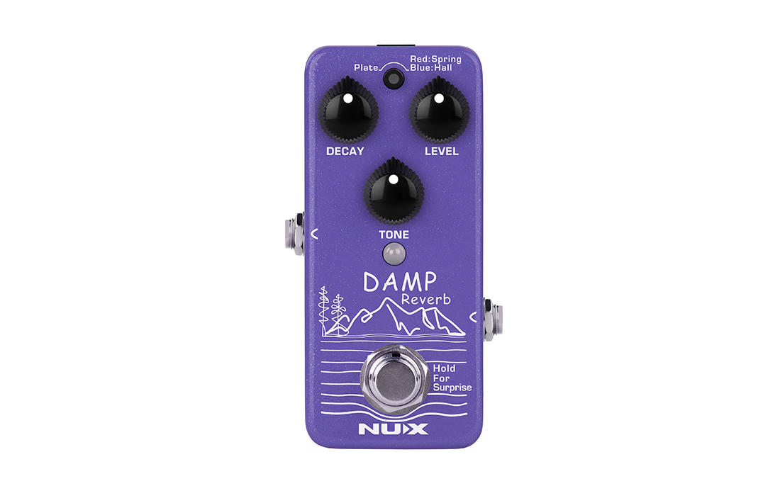 PEDAL DE EFECTO REVERB NUX PARA GUITARRA ELE CTRICA NRV-3 - 1