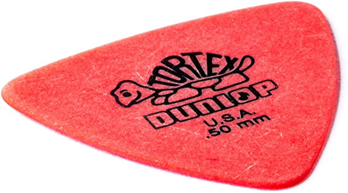 UÑETAS DUNLOP TORTEX TRIANGLE 6 PACK 0.50 MM 431P050 - 1