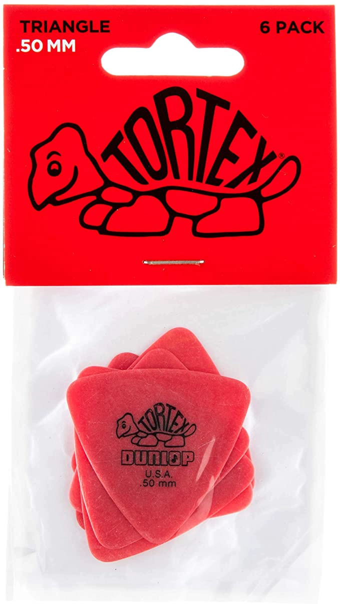 UÑETAS DUNLOP TORTEX TRIANGLE 6 PACK 0.50 MM 431P050 - 3