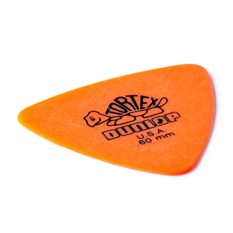 UÑETA DUNLOP TORTEX 431 TRIANGULAR 0.60MM PACK 6UN. - 2