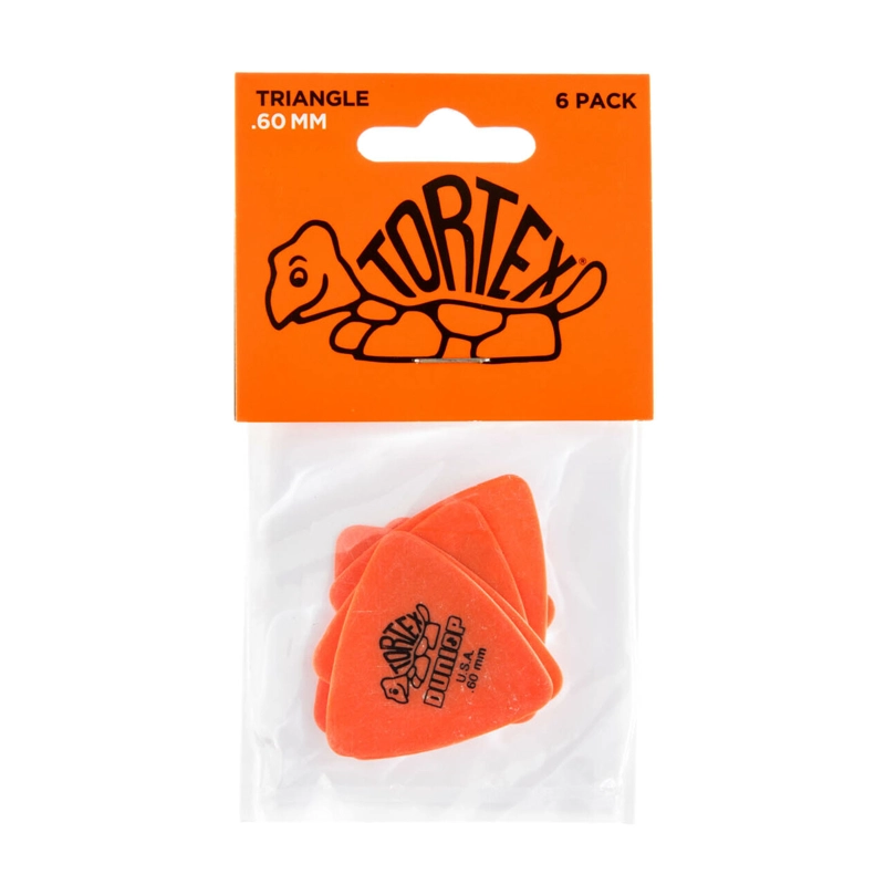 UÑETA DUNLOP TORTEX 431 TRIANGULAR 0.60MM PACK 6UN. - 3