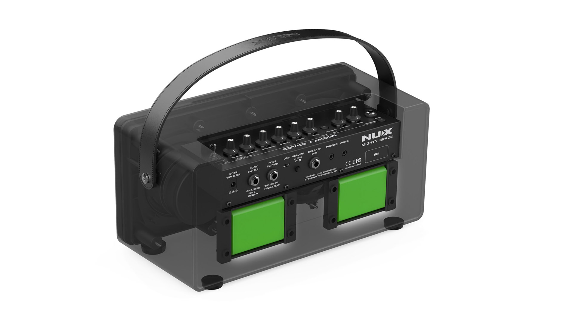 AMPLIFICADOR PORTÁTIL NUX MIGTHY SPACE 30W - 5