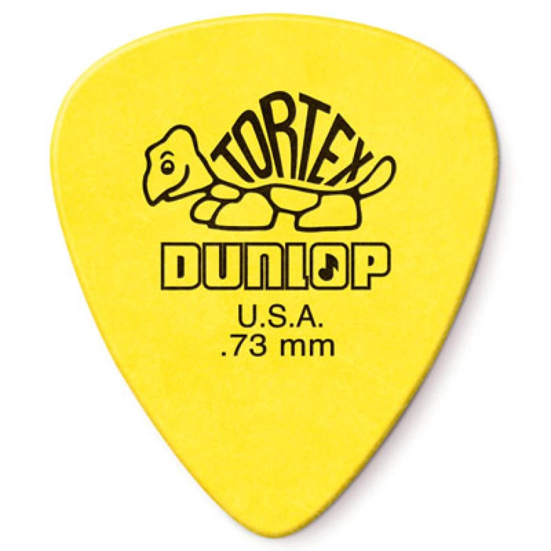UÑETAS DUNLOP 418 TORTEX STANDARD 0.73MM PACK 12UN - 1