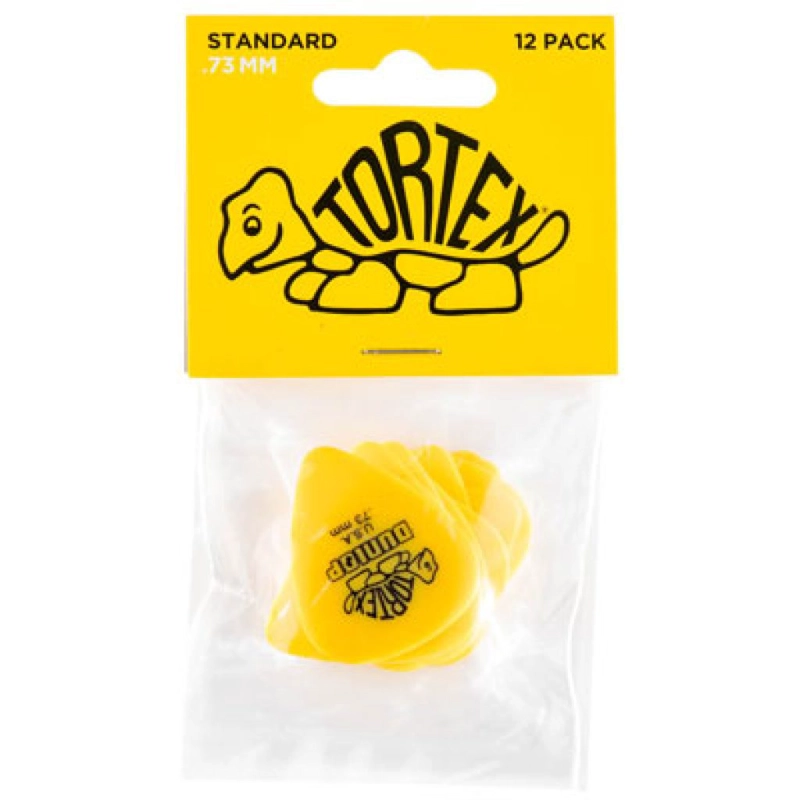 UÑETAS DUNLOP 418 TORTEX STANDARD 0.73MM PACK 12UN - 2