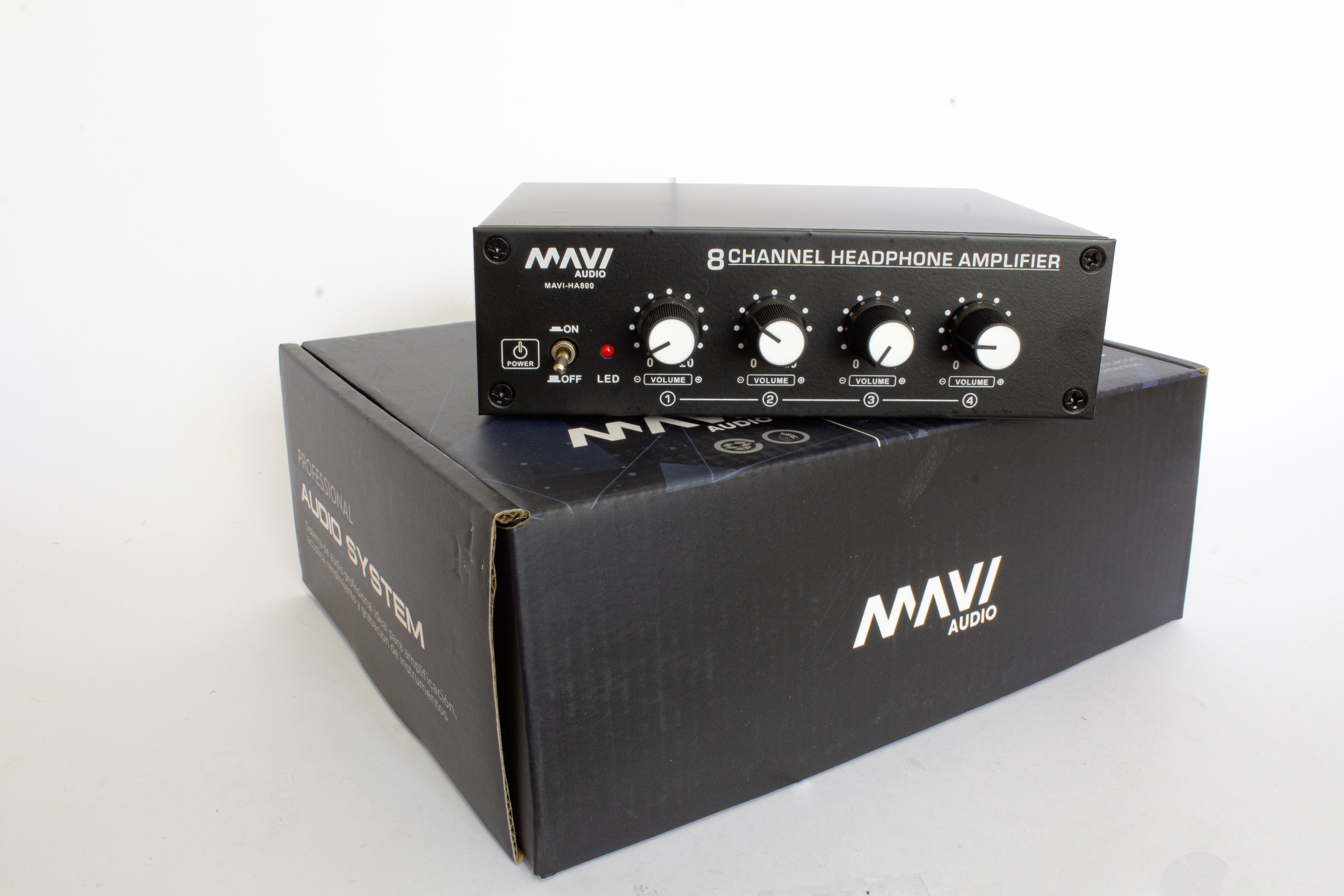 AMPLICADOR MAVI ESTEREO DE AUDIFONOS HA800 - 3