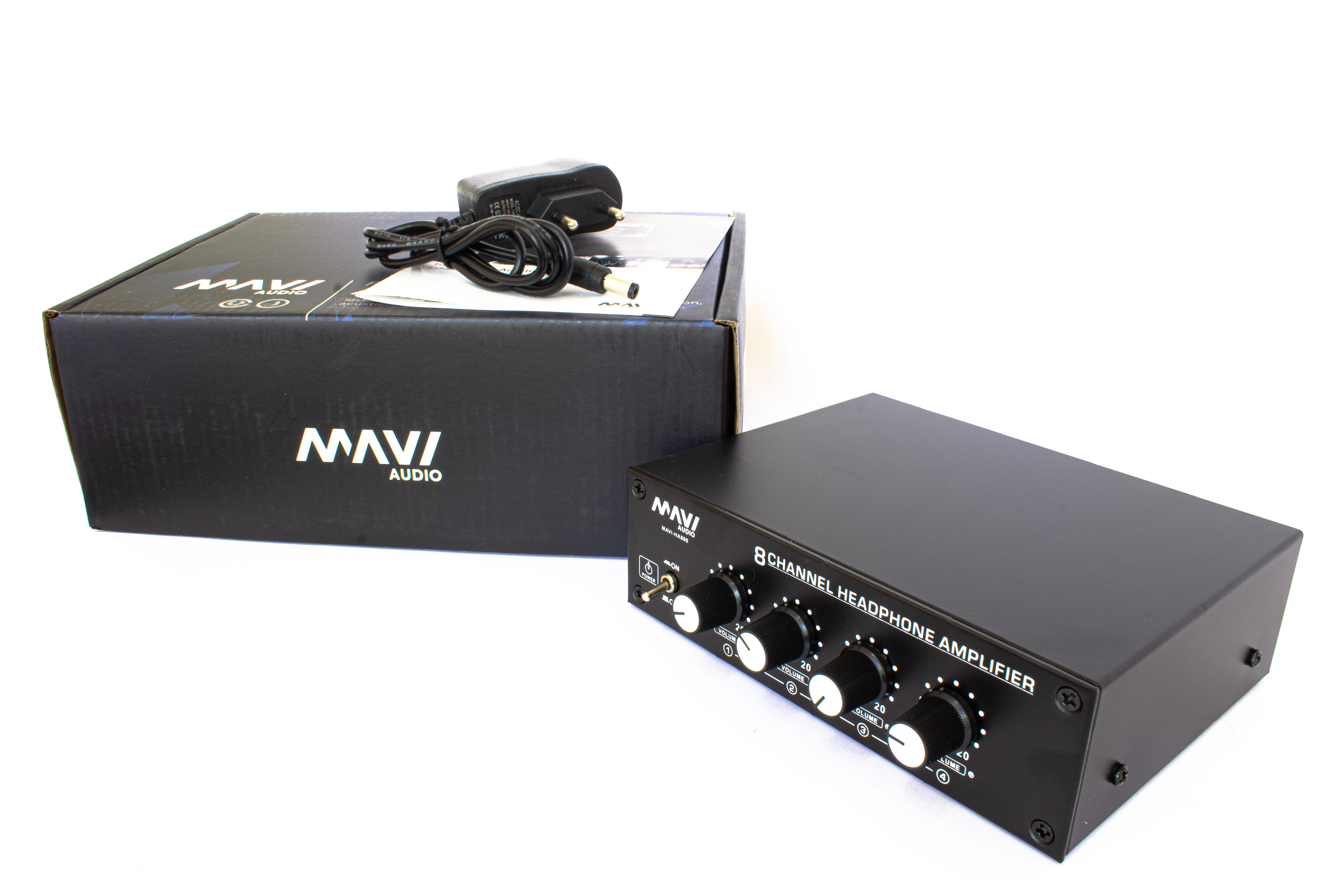AMPLICADOR MAVI ESTEREO DE AUDIFONOS HA800 - 4