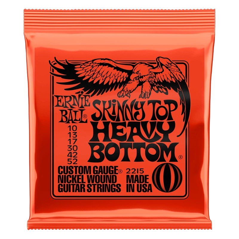 SET DE CUERDAS ERNIE BALL SKINNY TOP HEAVY BOTTOM 10 – 52 - 1