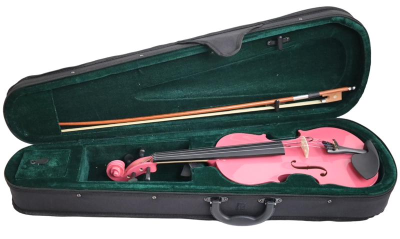 VIOLIN LIVORNO COLOR ROSADO 3/4 LIV-25PK - 4