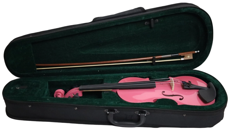 VIOLIN LIVORNO COLOR ROSADO 1/2 LIV-27PK - 4