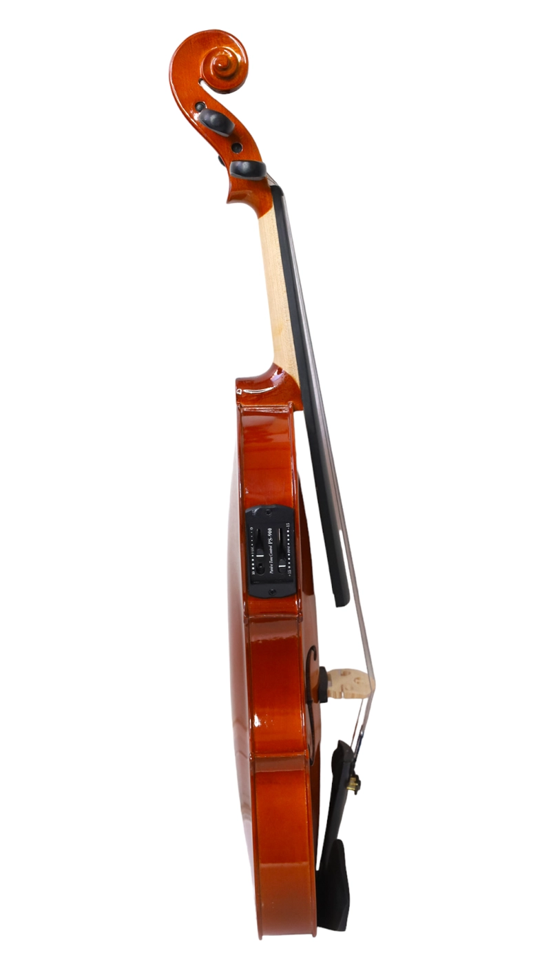 VIOLÍN LIVORNO ELECTROACÚSTICO 4/4 NEGRO LIV-E-35BK - 3