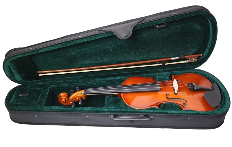 VIOLÍN LIVORNO ELECTROACÚSTICO 4/4 NEGRO LIV-E-35BK - 6