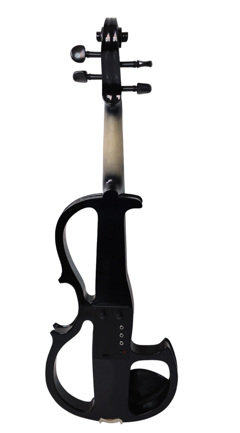 VIOLÍN LIVORNO ELÉCTRICO 4/4 NEGRO LIV-E-41BK - 2