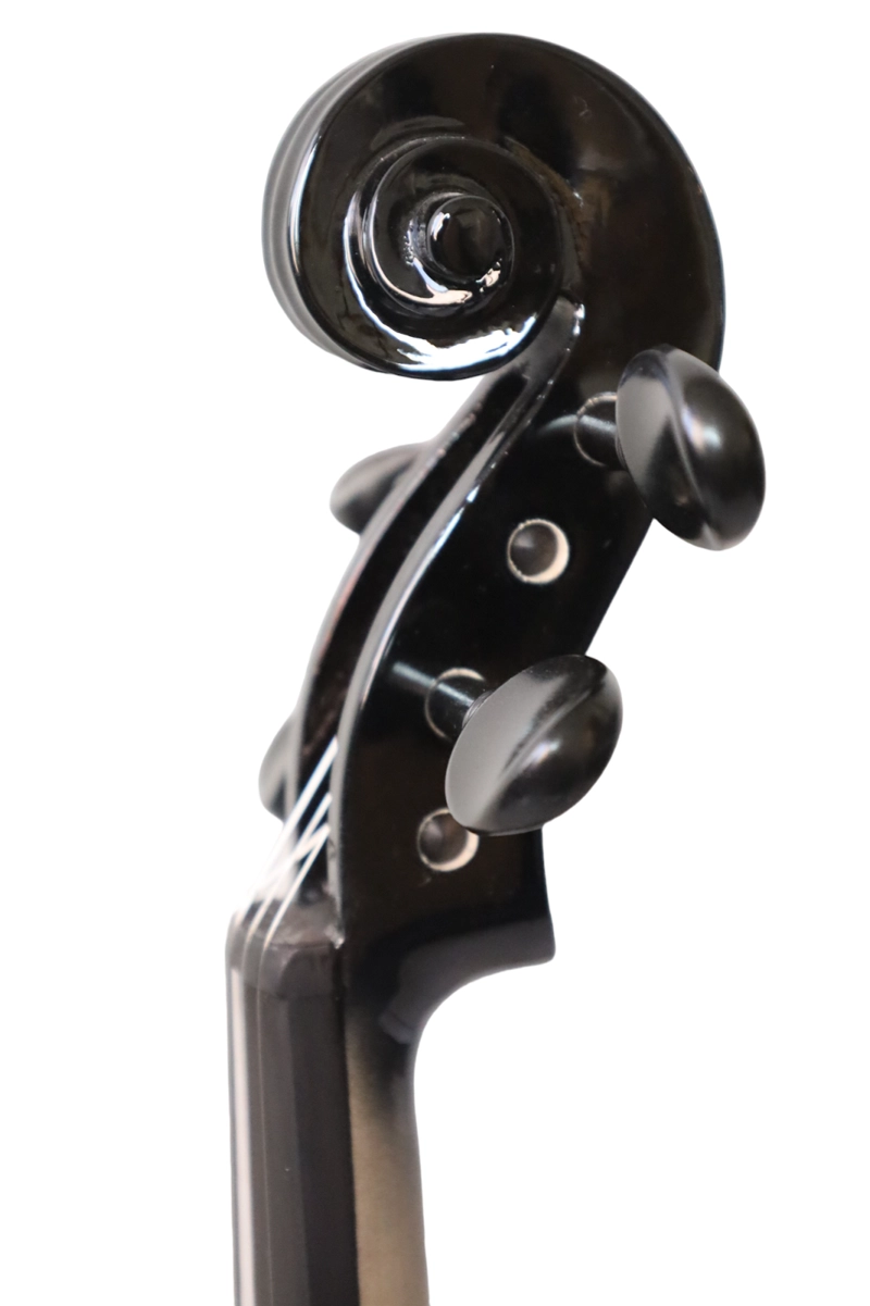 VIOLÍN LIVORNO ELÉCTRICO 4/4 NEGRO LIV-E-41BK - 3