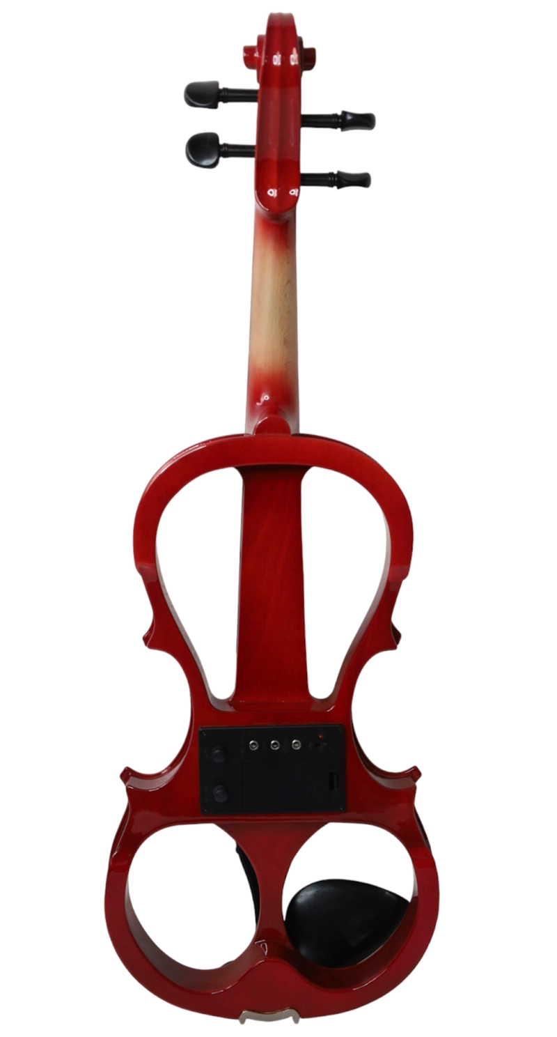 VIOLÍN LIVORNO ELÉCTRICO 4/4 ROJO LIV-E-40RD - 2