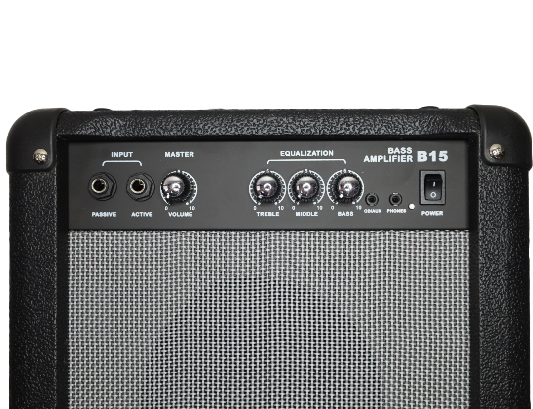 AMPLIFICADOR PARA BAJO ELE CTRICO 15W XGTR XB-15 - 3