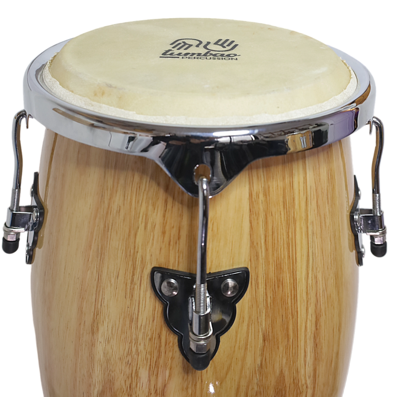 SET TUMBAO CONGA 10 & 11 XH28'' NATURAL + STAND - 2