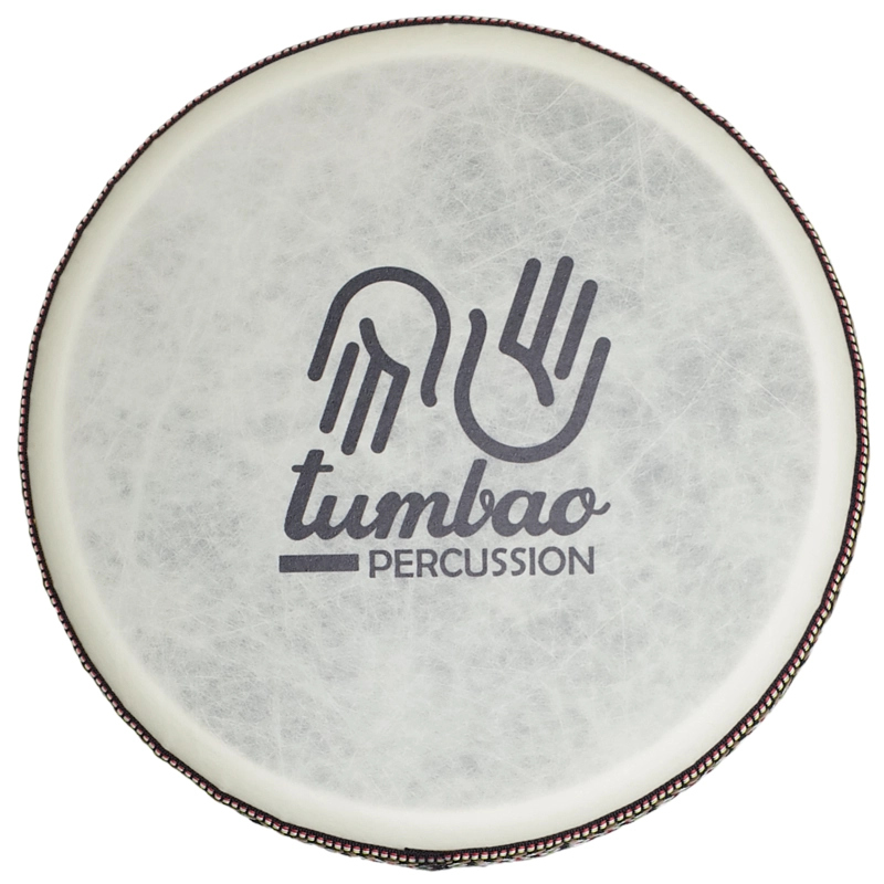 DJEMBE ABS 12'' TRIBAL DE COLORES TUMBAO - 3