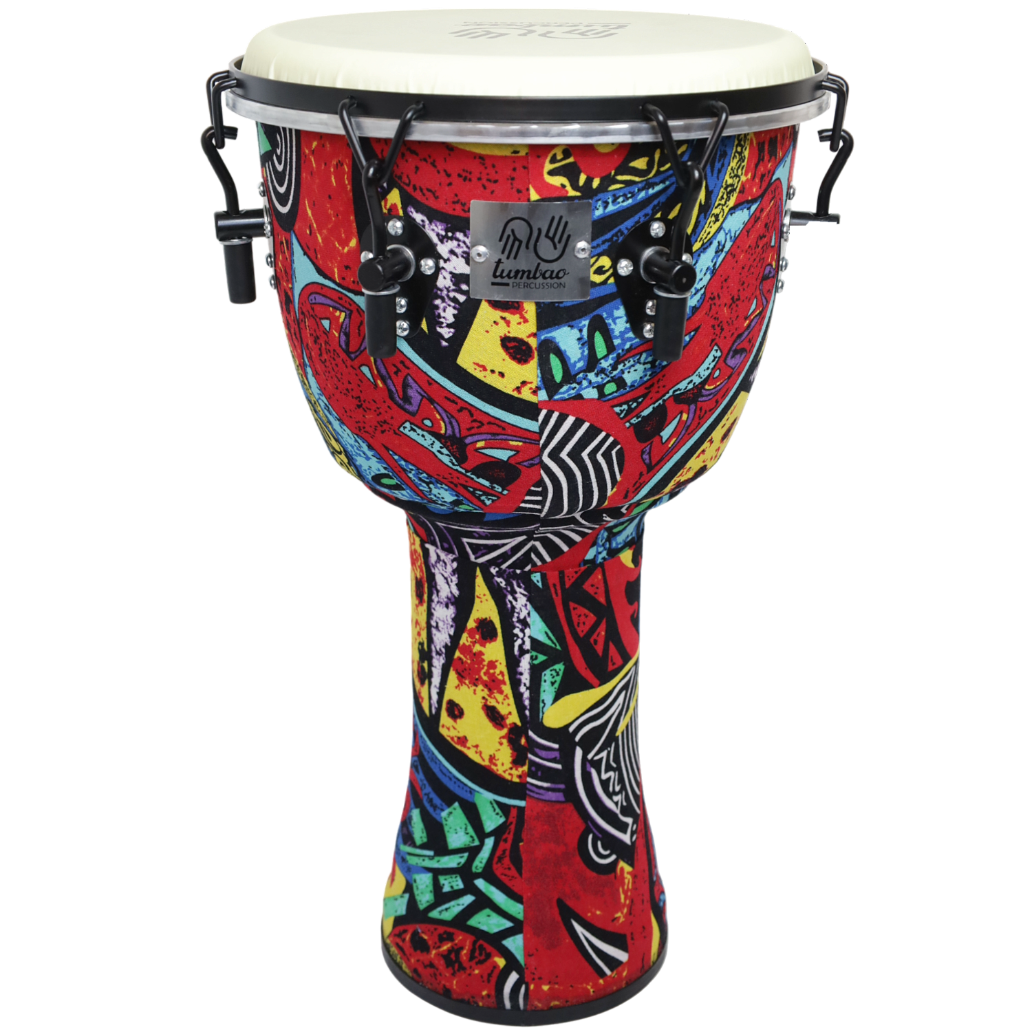 DJEMBE ABS 12'' DE TELA CON AFINADOR TUMBAO - 1