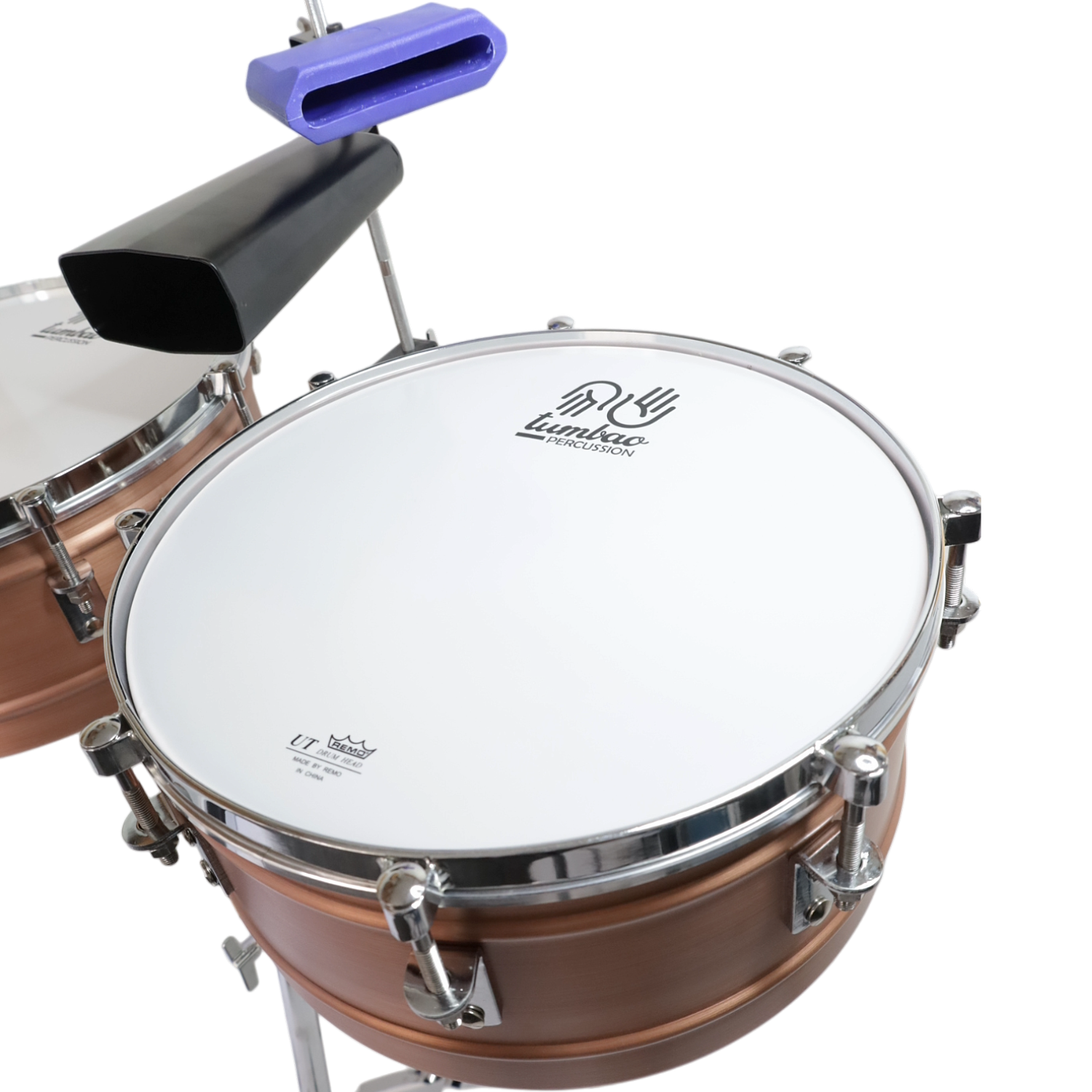 TIMBALETA 14X15XH6.5'' DELUXE COPPER TUMBAO - 3
