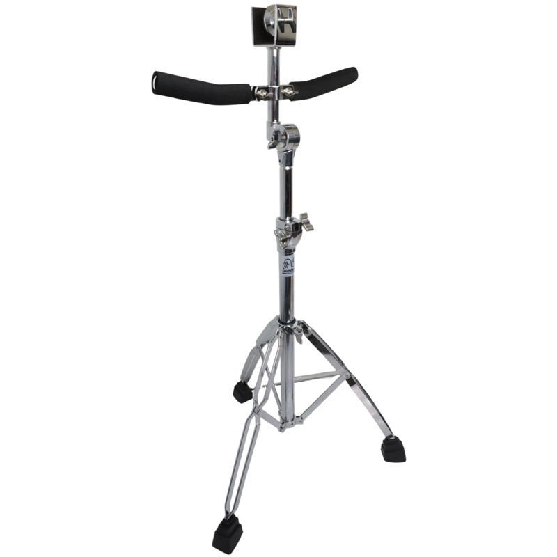 STAND CROMADO CONGA CON SOPORTE TUMBAO - 1