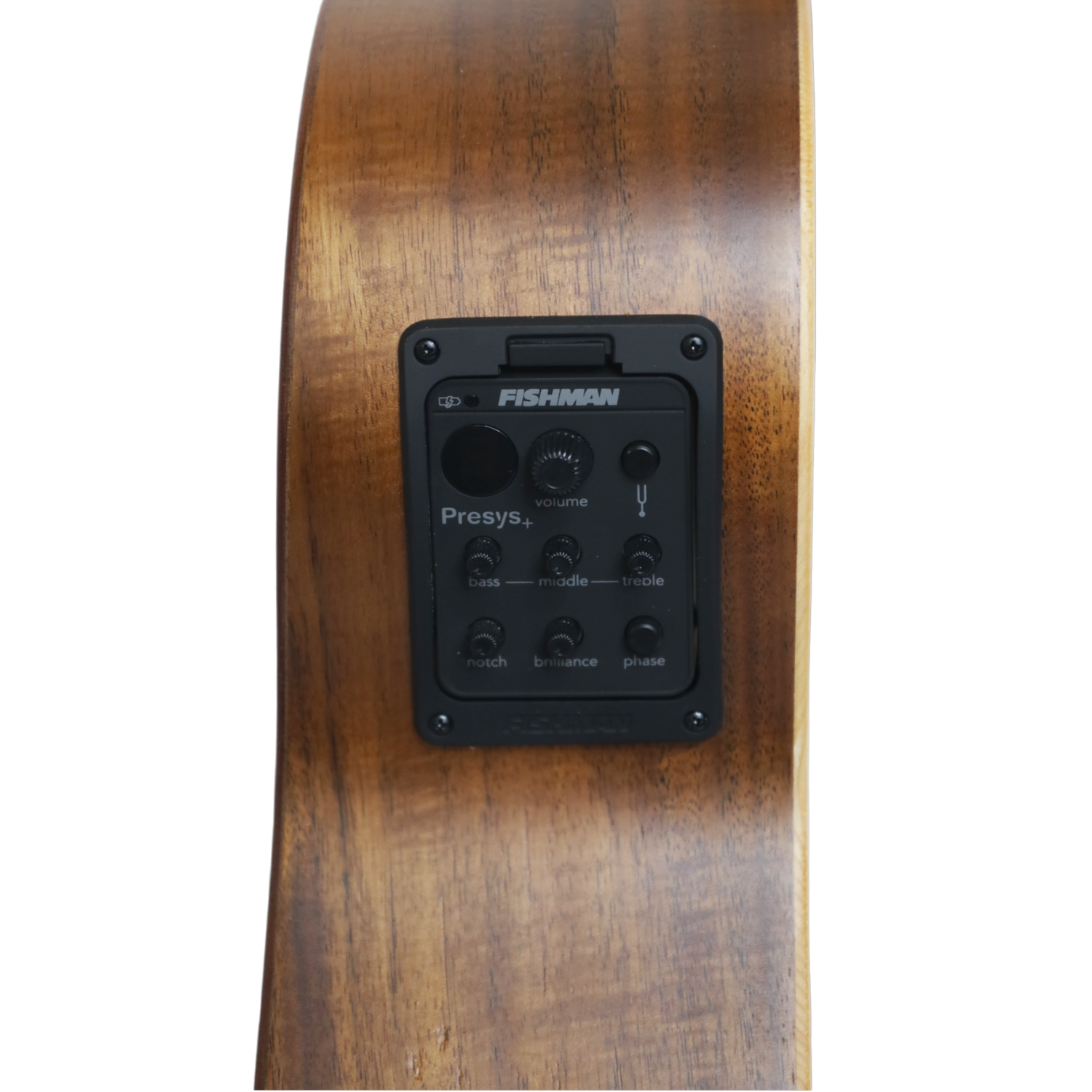 GUITARRA TRAVEL MAHORI SOLID KOA MAHN-3603EQ + FUNDA - 4