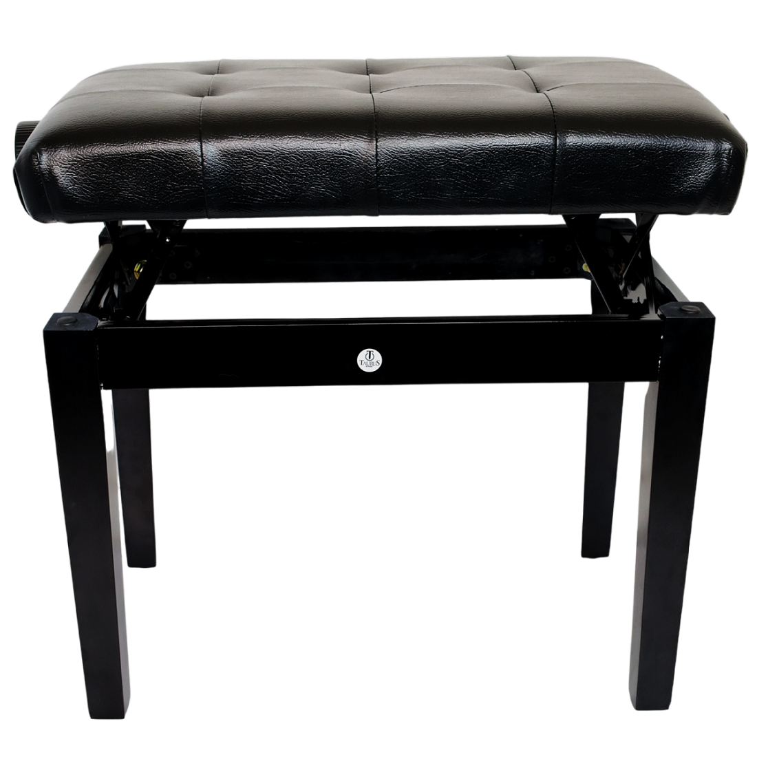 BANCA TAURUS PISO SILLA PIANO NEGRO AJUSTABLE DELUXE TAU-070 - 4